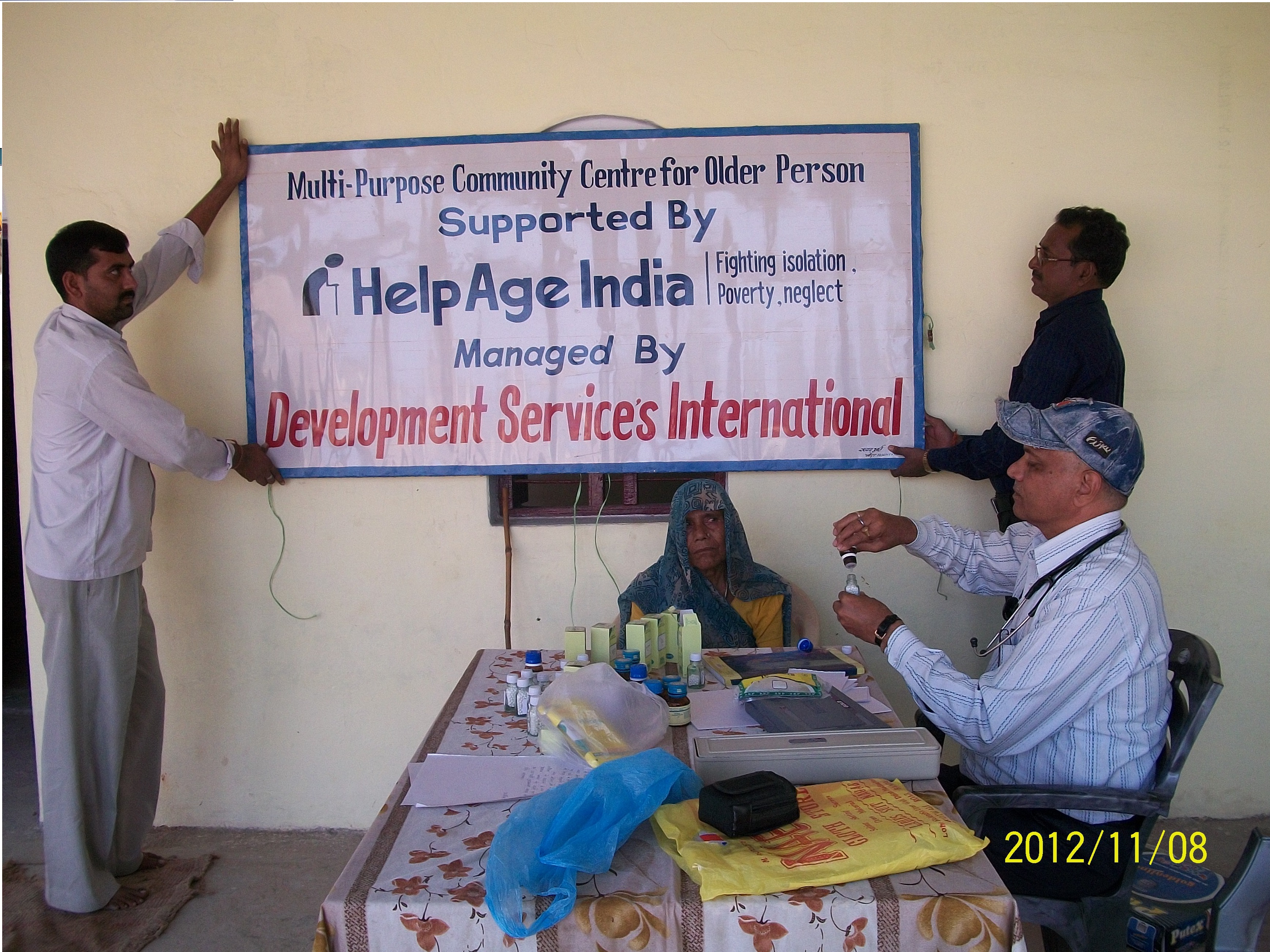 Free Dispensary to Older Age Persons, Dt Banda, U.P.